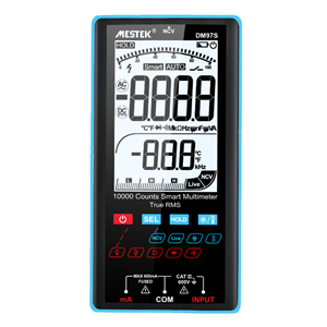 MESTEK Large Screen Smart Range Portable multimeter DM97S